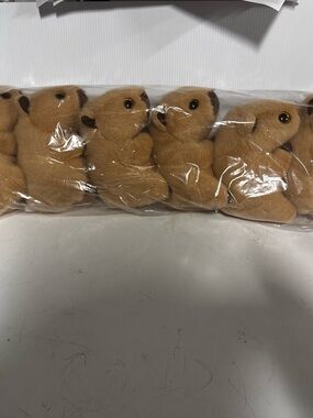 Plush Small Pet Toy - Brown Plush Hamster Pack